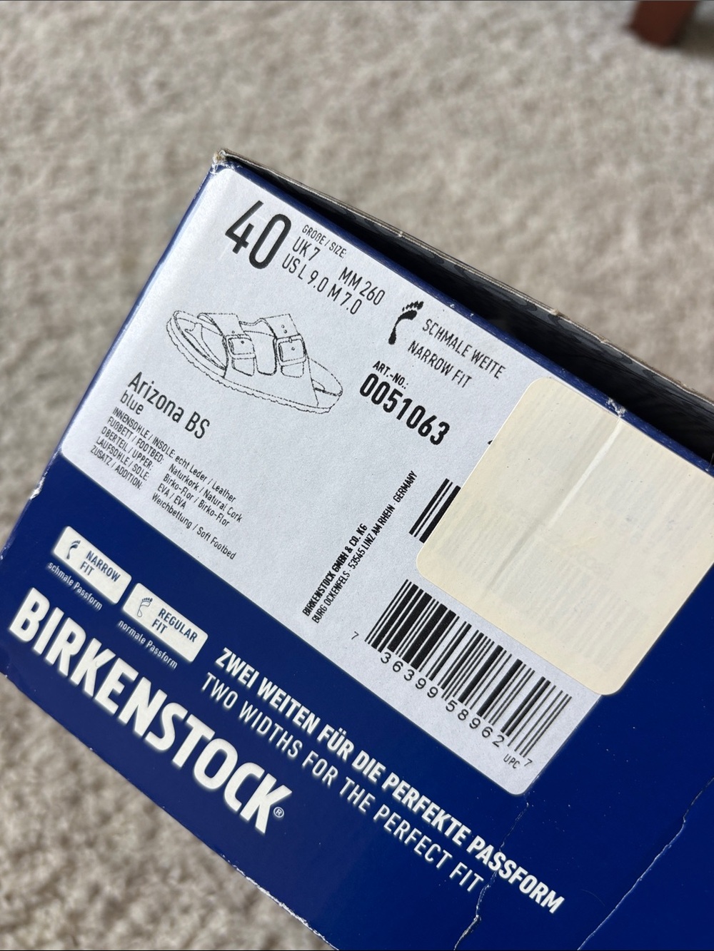 NWT Birkenstock Arizona women Slide Sandals - Picture 7 of 8
